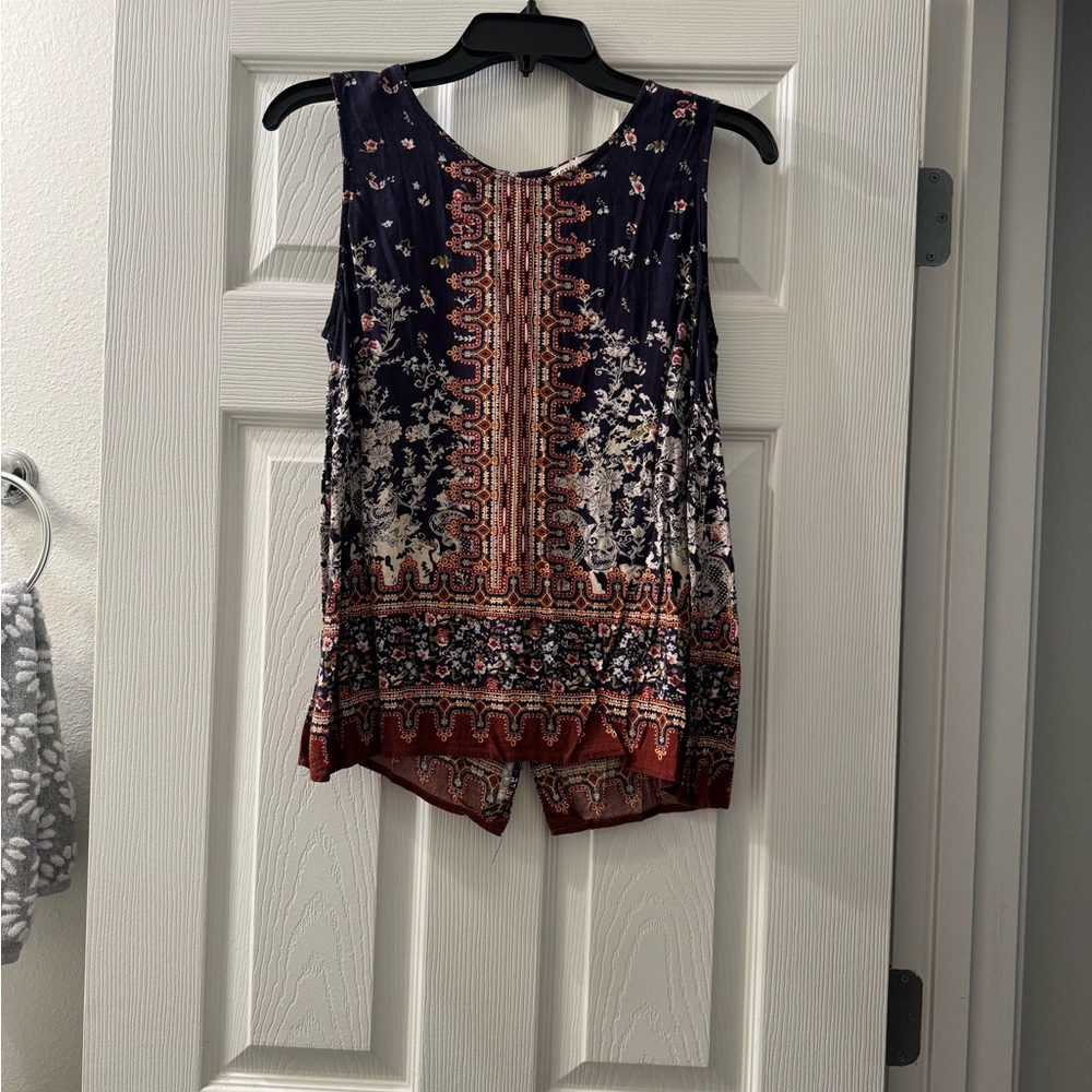Bohemian Sleeveless Top
